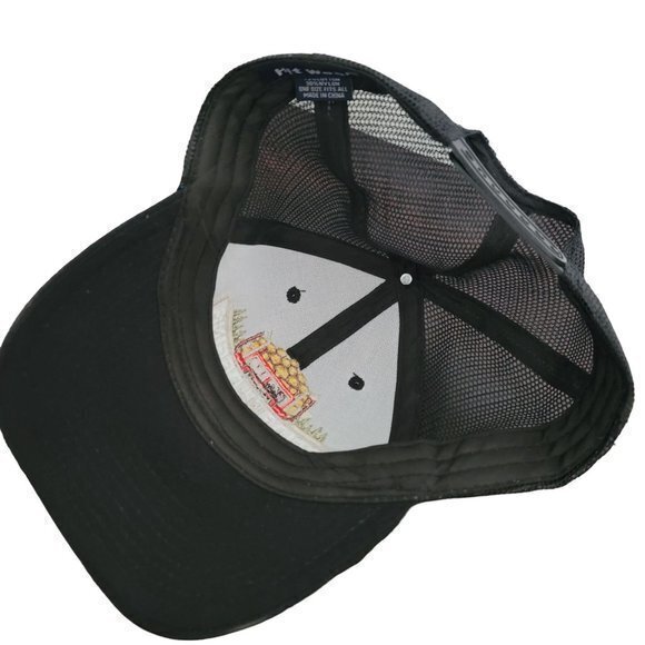 Les‎ Schwab Tires "Pride In Logging" Black Embroidered Trucker Snapback Hat - Picture 6 of 7